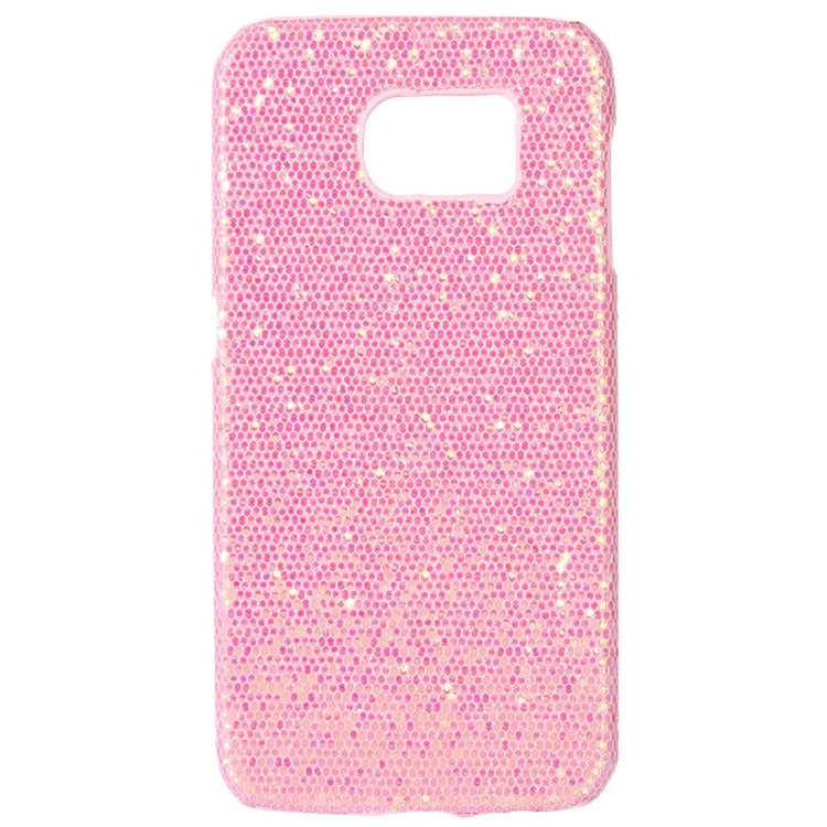 For Galaxy S7 Edge / G935 Fashionable Flash Powder Back Cover Case