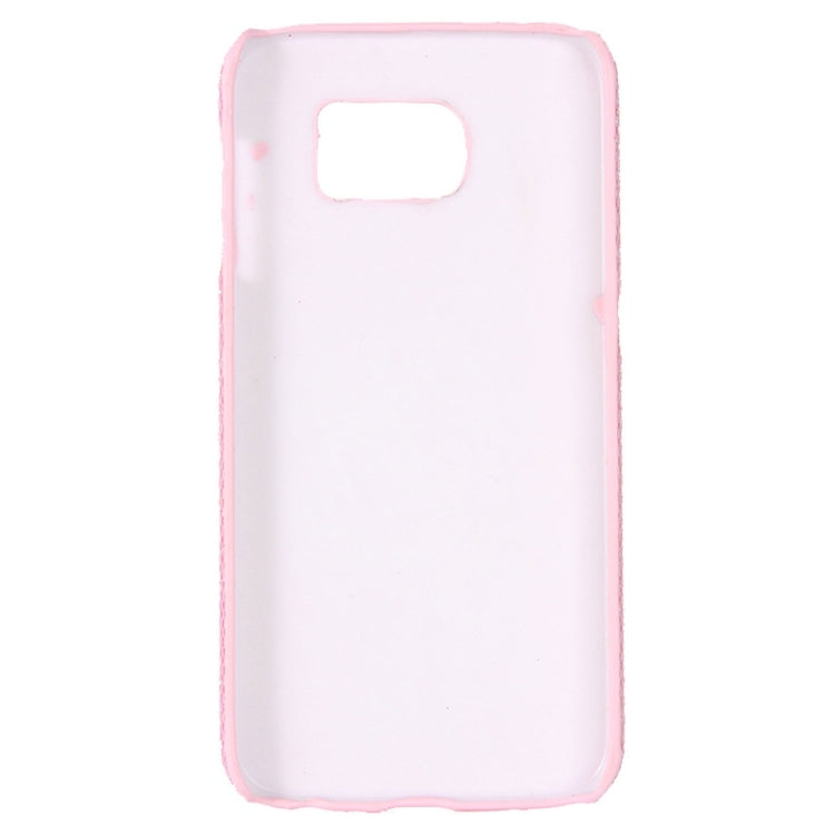 For Galaxy S7 Edge / G935 Fashionable Flash Powder Back Cover Case