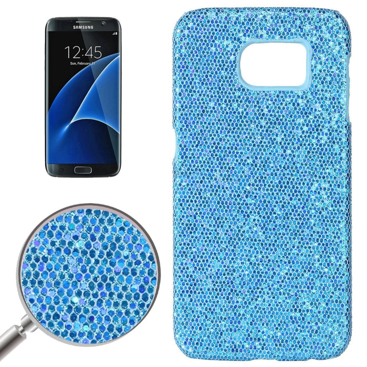 For Galaxy S7 Edge / G935 Fashionable Flash Powder Back Cover Case