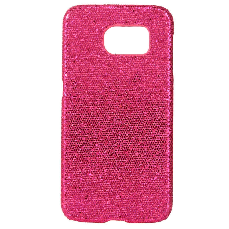 For Galaxy S7 Edge / G935 Fashionable Flash Powder Back Cover Case