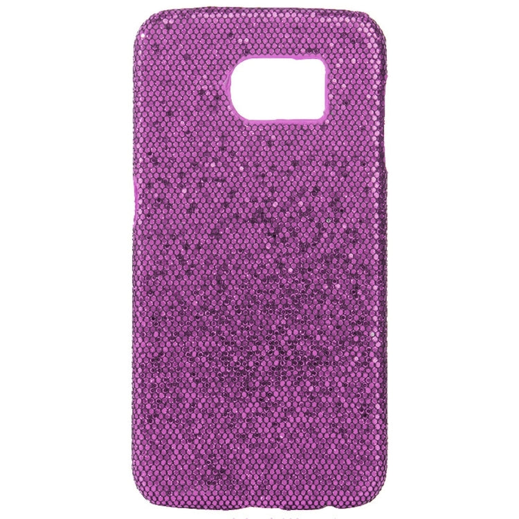 For Galaxy S7 Edge / G935 Fashionable Flash Powder Back Cover Case