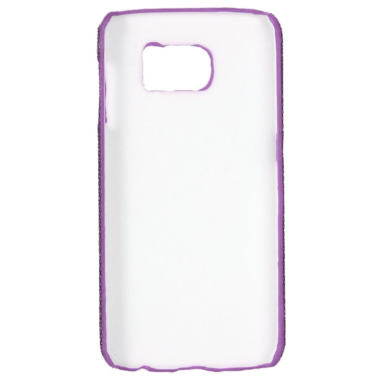 For Galaxy S7 Edge / G935 Fashionable Flash Powder Back Cover Case