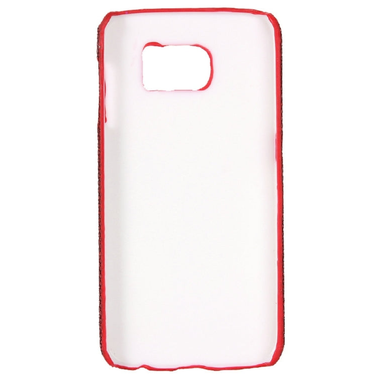 For Galaxy S7 Edge / G935 Fashionable Flash Powder Back Cover Case