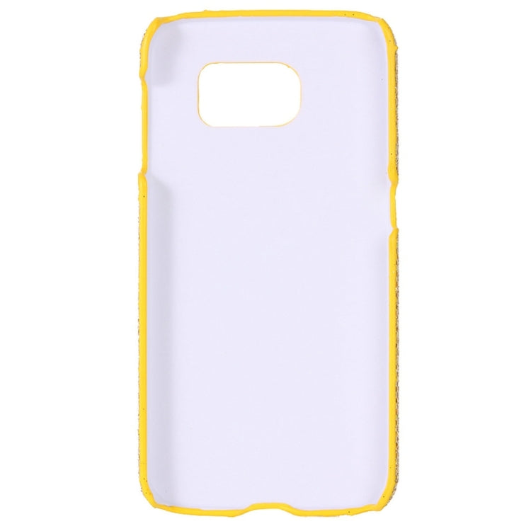 For Galaxy S7 Edge / G935 Fashionable Flash Powder Back Cover Case