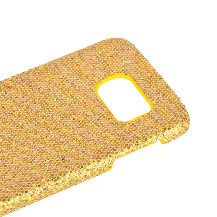For Galaxy S7 Edge / G935 Fashionable Flash Powder Back Cover Case
