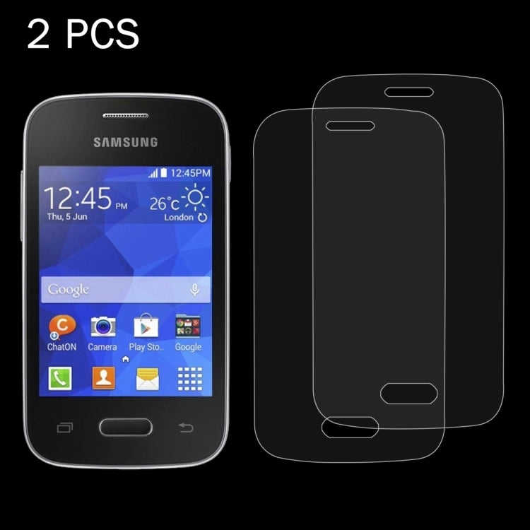 2 PCS for Galaxy Pocket 2 Duos / G110 0.26mm 9H Surface Hardness 2.5D Explosion-proof Tempered Glass Screen Film
