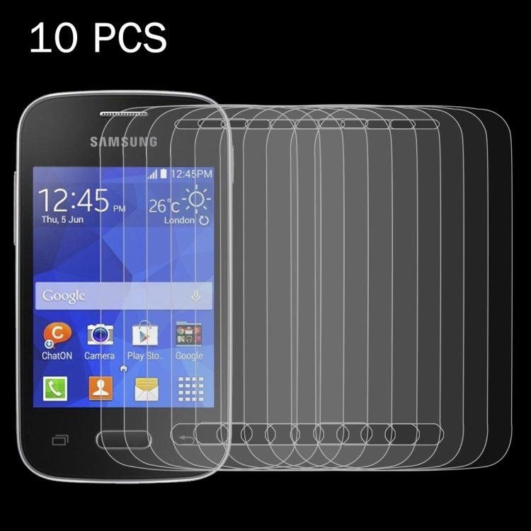 10 PCS for Galaxy Pocket 2 Duos / G110 0.26mm 9H Surface Hardness 2.5D Explosion-proof Tempered Glass Screen Film