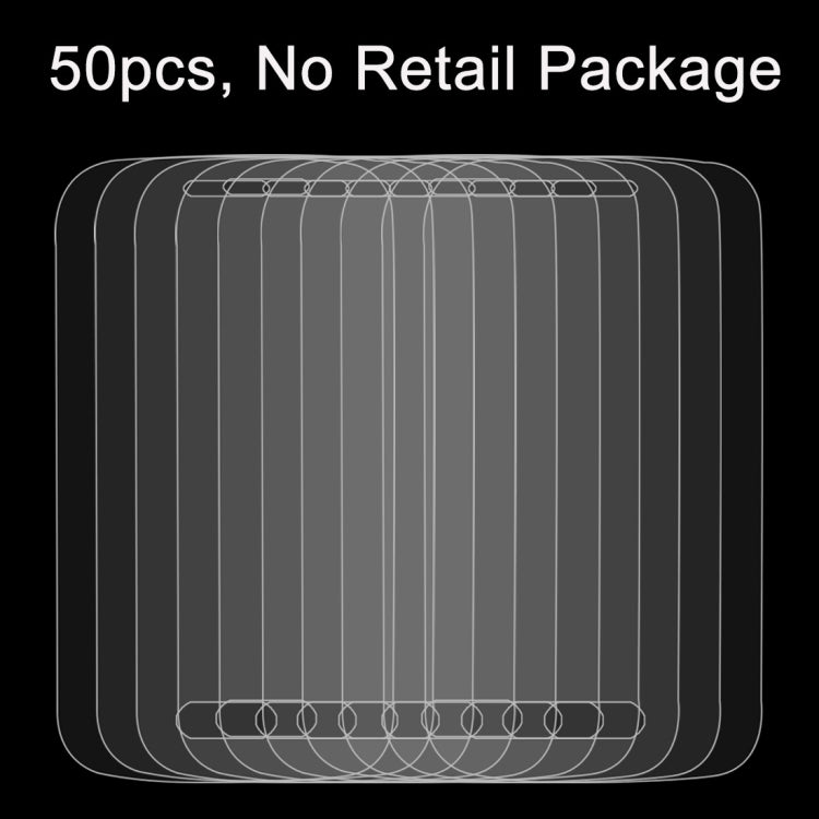 50 PCS for Galaxy Pocket 2 Duos / G110 0.26mm 9H Surface Hardness 2.5D Explosion-proof Tempered Glass Film, No Retail Package