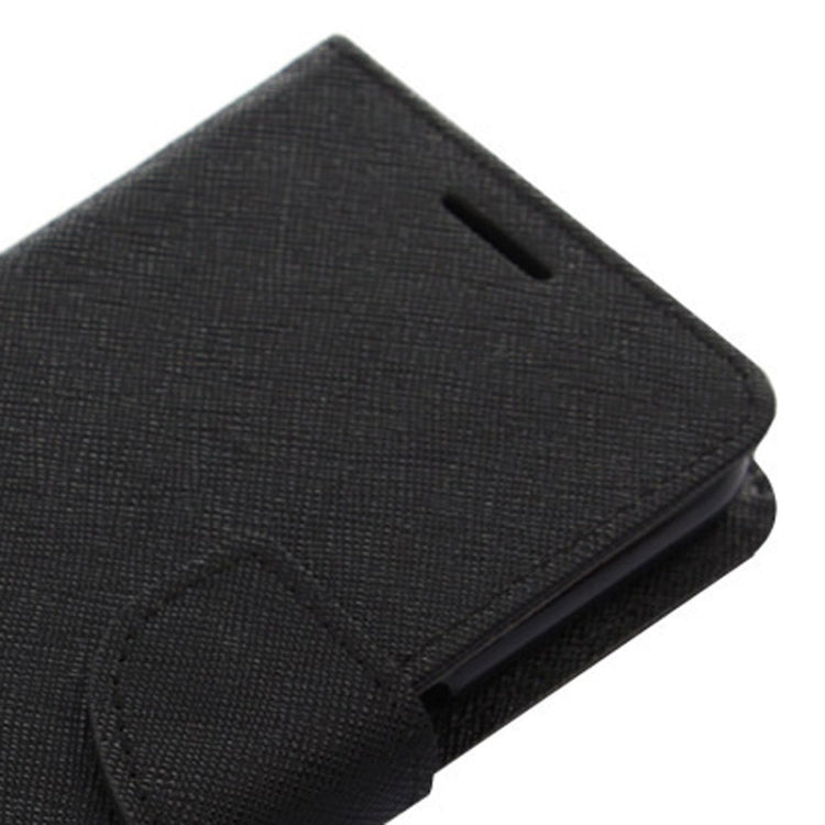 For Galaxy S6 Cross Texture Horizontal Flip Magnetic Buckle Contrast Color Leather Case with Card Slots & Wallet & Holder