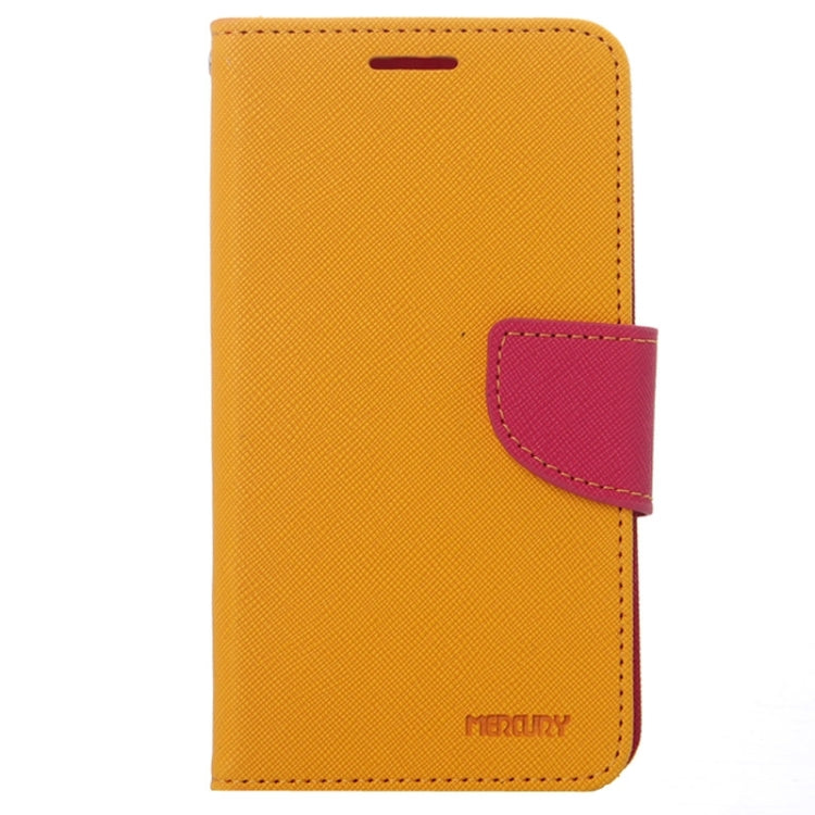 For Galaxy S6 Cross Texture Horizontal Flip Magnetic Buckle Contrast Color Leather Case with Card Slots & Wallet & Holder
