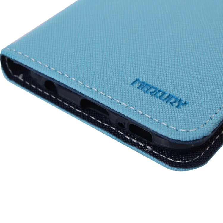 For Galaxy S6 Cross Texture Horizontal Flip Magnetic Buckle Contrast Color Leather Case with Card Slots & Wallet & Holder