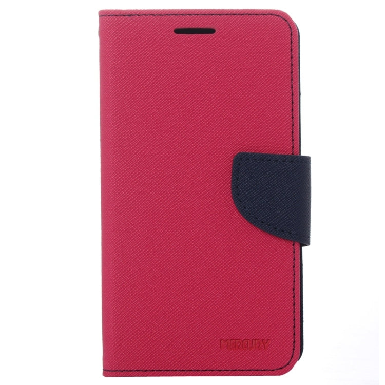 For Galaxy S6 Cross Texture Horizontal Flip Magnetic Buckle Contrast Color Leather Case with Card Slots & Wallet & Holder