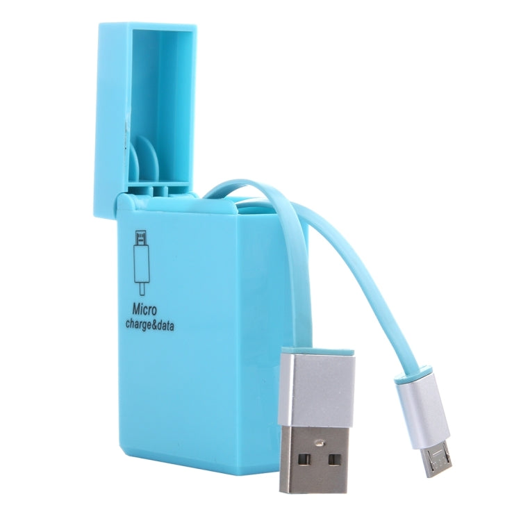 Micro USB 2.0 to USB 2.0 Charging / Data Cable with Storage Box for Galaxy S6 / S6 Edge, HTC / Nokia / Huawei and Other Mobile Phones, Length: about 80cm