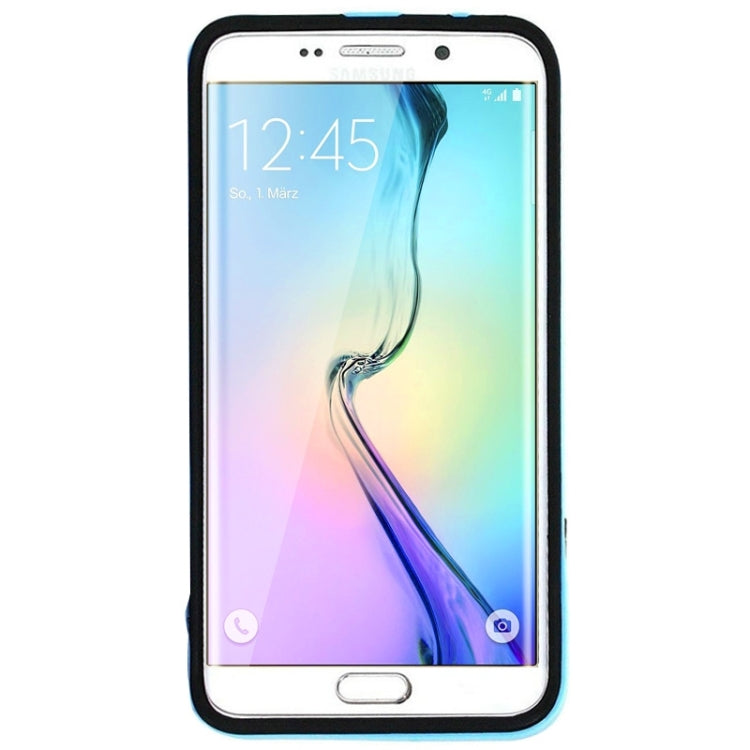 For Galaxy S6 Edge+ / G928 Little Angel From a Cloud Patterns PC and TPU Material Combination Case with Bumper Frame