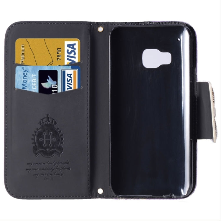 For Galaxy S6 / G920 Little Girl Pattern Wallet Style Leather Case with Chain & Card Slots