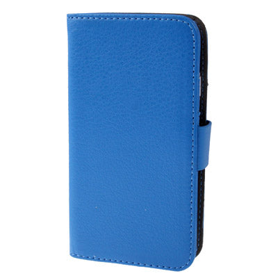 Litchi Texture  Leather Case Cover with Credit Card Slots & Holder for Galaxy SIII mini / i8190
