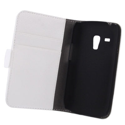 Litchi Texture  Leather Case Cover with Credit Card Slots & Holder for Galaxy SIII mini / i8190