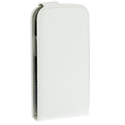 High Quality Vertical Flip Leather Case for Galaxy SIII mini / i8190(White)