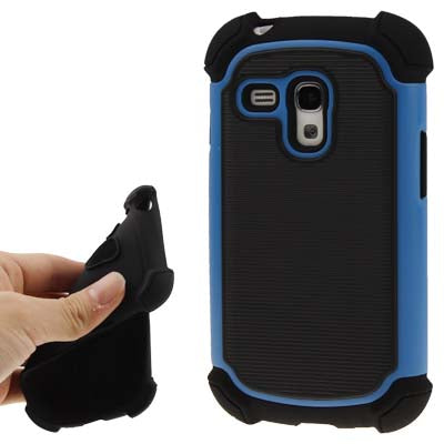 Plastic + Silicone Material Protective Case for Galaxy SIII mini/ i8190