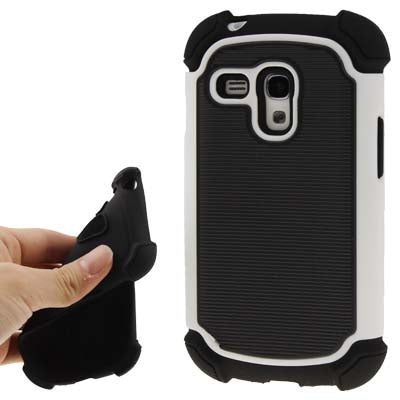 Plastic + Silicone Material Protective Case for Galaxy SIII mini/ i8190
