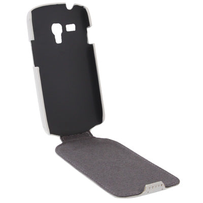 Litchi Texture Vertical Flip Leather Case for Galaxy SIII mini / i8190