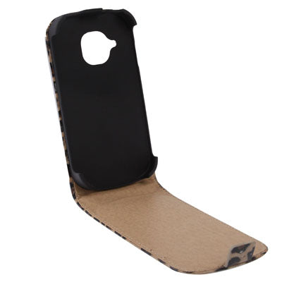 Leopard Texture Leather Case Cover for Galaxy SIII mini / i8190