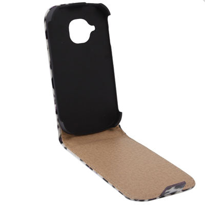 Leopard Texture Leather Case Cover for Galaxy SIII mini / i8190
