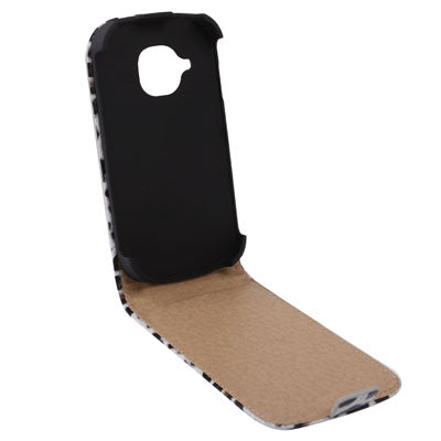 Leopard Texture Leather Case Cover for Galaxy SIII mini / i8190