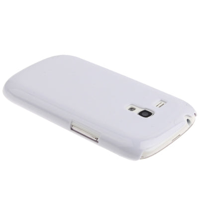 Smooth Pure Colour Plastic Case for Galaxy SIII mini / i8190(White)