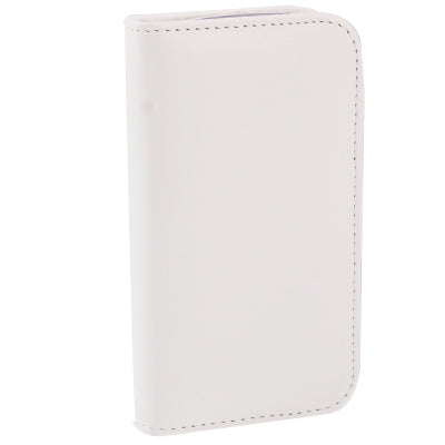 Pure Color Leather Case with Holder & Credit Card Slot for Galaxy SIII mini / i8190