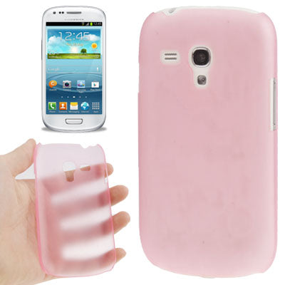 Ultrathin Frosted Transparent Plastic Case for Galaxy SIII mini / i8190