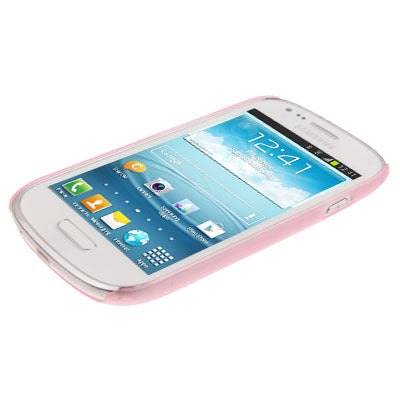 Ultrathin Frosted Transparent Plastic Case for Galaxy SIII mini / i8190
