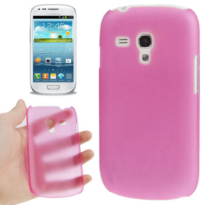 Ultrathin Frosted Transparent Plastic Case for Galaxy SIII mini / i8190