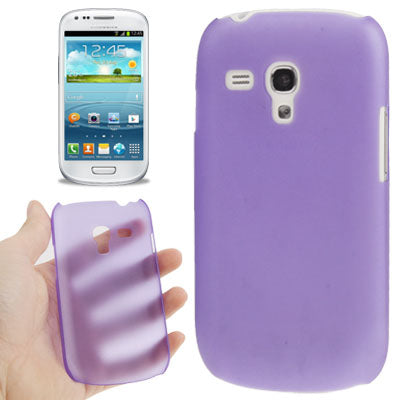 Ultrathin Frosted Transparent Plastic Case for Galaxy SIII mini / i8190