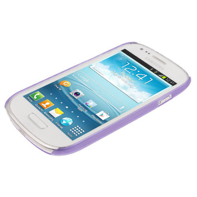 Ultrathin Frosted Transparent Plastic Case for Galaxy SIII mini / i8190