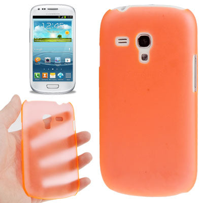 Ultrathin Frosted Transparent Plastic Case for Galaxy SIII mini / i8190