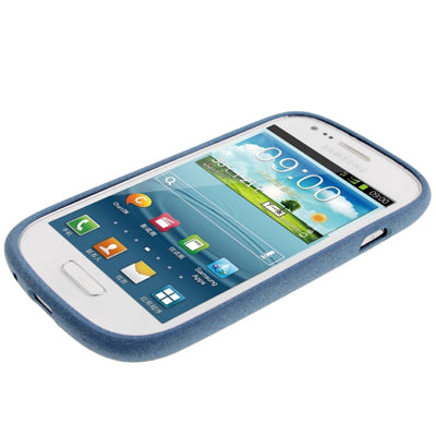Frosted TPU Case with Metal Holder for Galaxy SIII mini / i8190