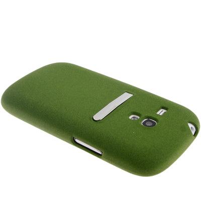 Frosted TPU Case with Metal Holder for Galaxy SIII mini / i8190