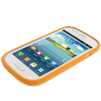 Frosted TPU Case with Metal Holder for Galaxy SIII mini / i8190