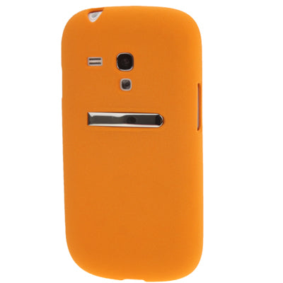 Frosted TPU Case with Metal Holder for Galaxy SIII mini / i8190