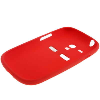 Frosted TPU Case with Metal Holder for Galaxy SIII mini / i8190