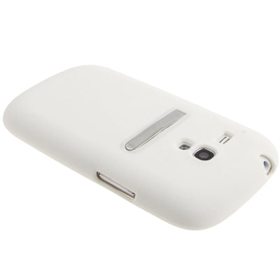 Frosted TPU Case with Metal Holder for Galaxy SIII mini / i8190