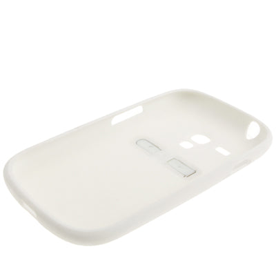 Frosted TPU Case with Metal Holder for Galaxy SIII mini / i8190