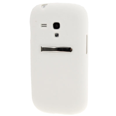 Frosted TPU Case with Metal Holder for Galaxy SIII mini / i8190