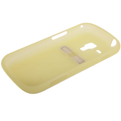 Translucent Smooth Anti-scratch TPU Case with Holder for Galaxy Trend Duos / S7562