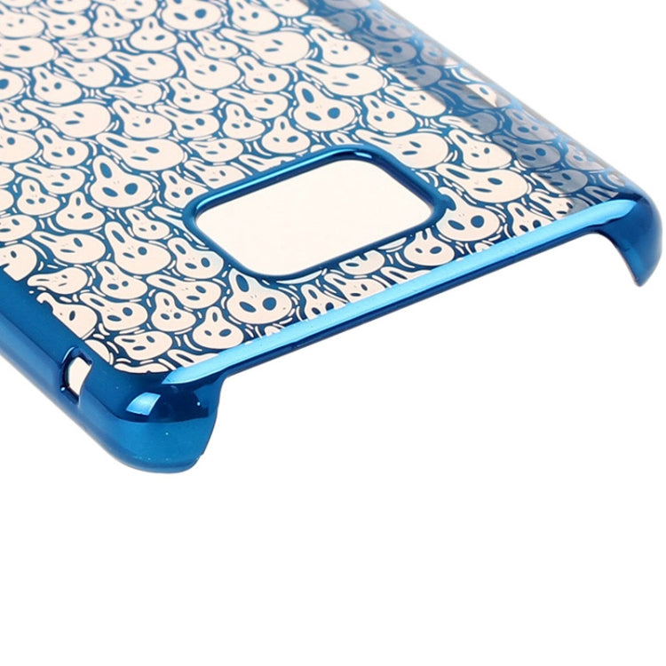 Anrut Skull Pattern Plastic Case for Galaxy S II / i9100