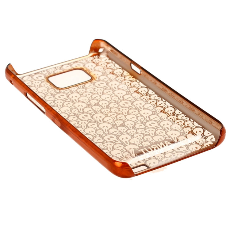 Anrut Skull Pattern Plastic Case for Galaxy S II / i9100