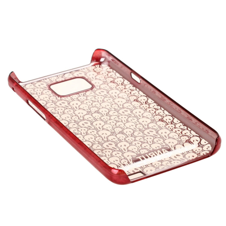 Anrut Skull Pattern Plastic Case for Galaxy S II / i9100