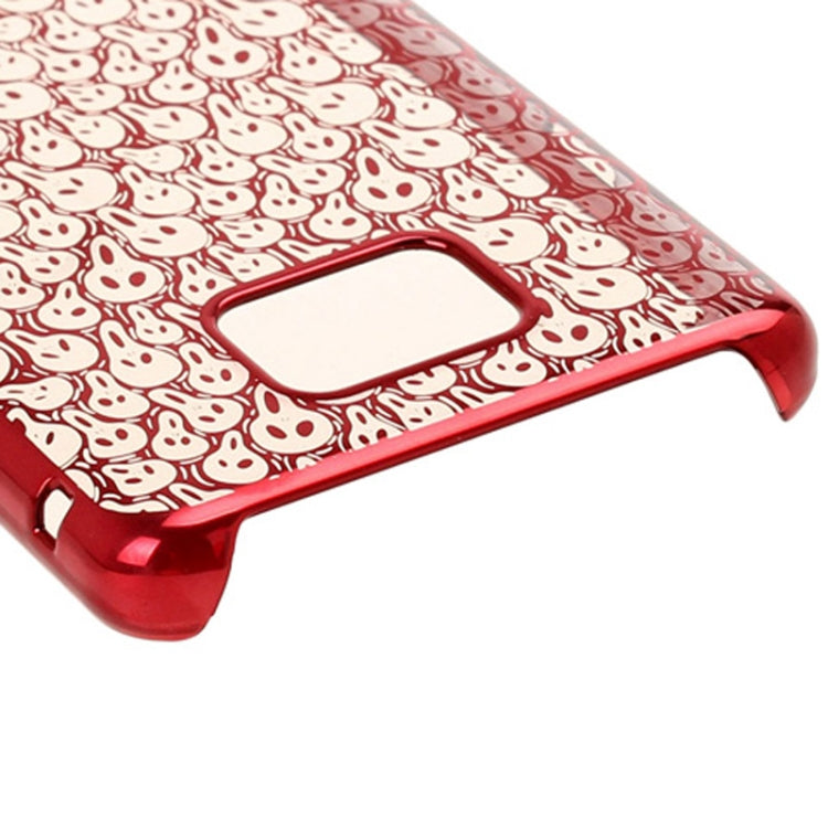 Anrut Skull Pattern Plastic Case for Galaxy S II / i9100