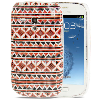 New Stylish Aztec Tribal Pattern Retro Protective Plastic Case for Galaxy SIII mini / i8190